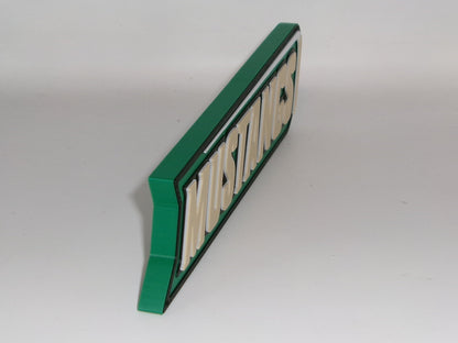 Cal Poly Mustangs 3D printed Logo Sign Wall Desk Shelf Art