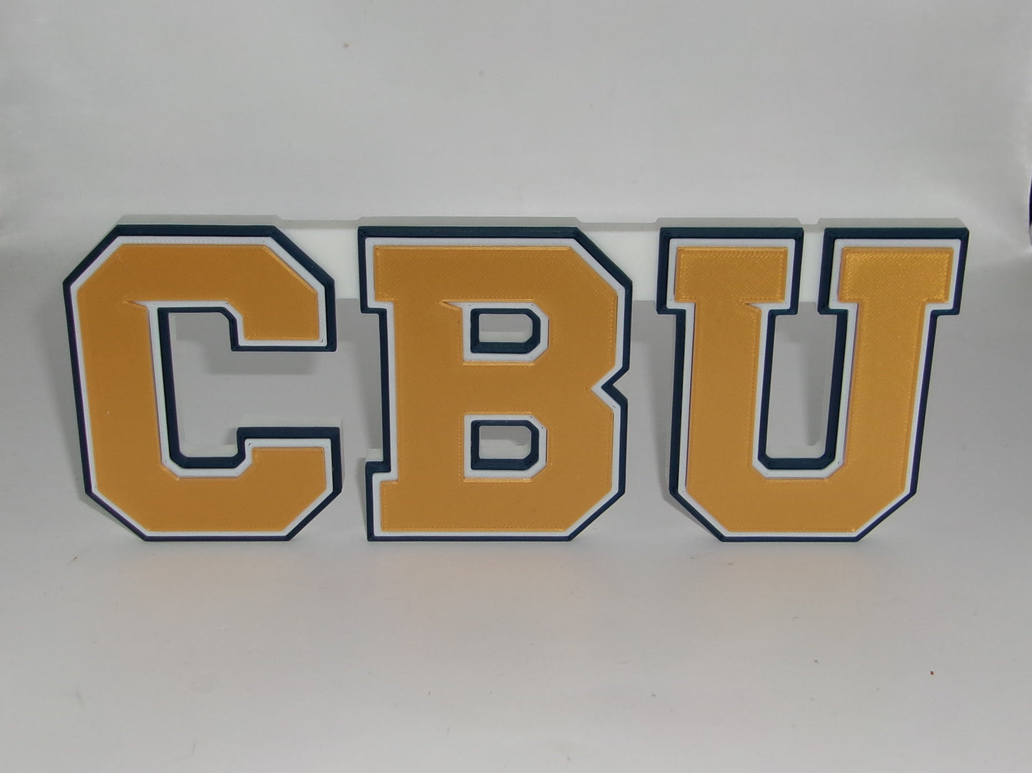 California Baptist Lancers 3D printed Logo Sign Wall Desk Shelf Art