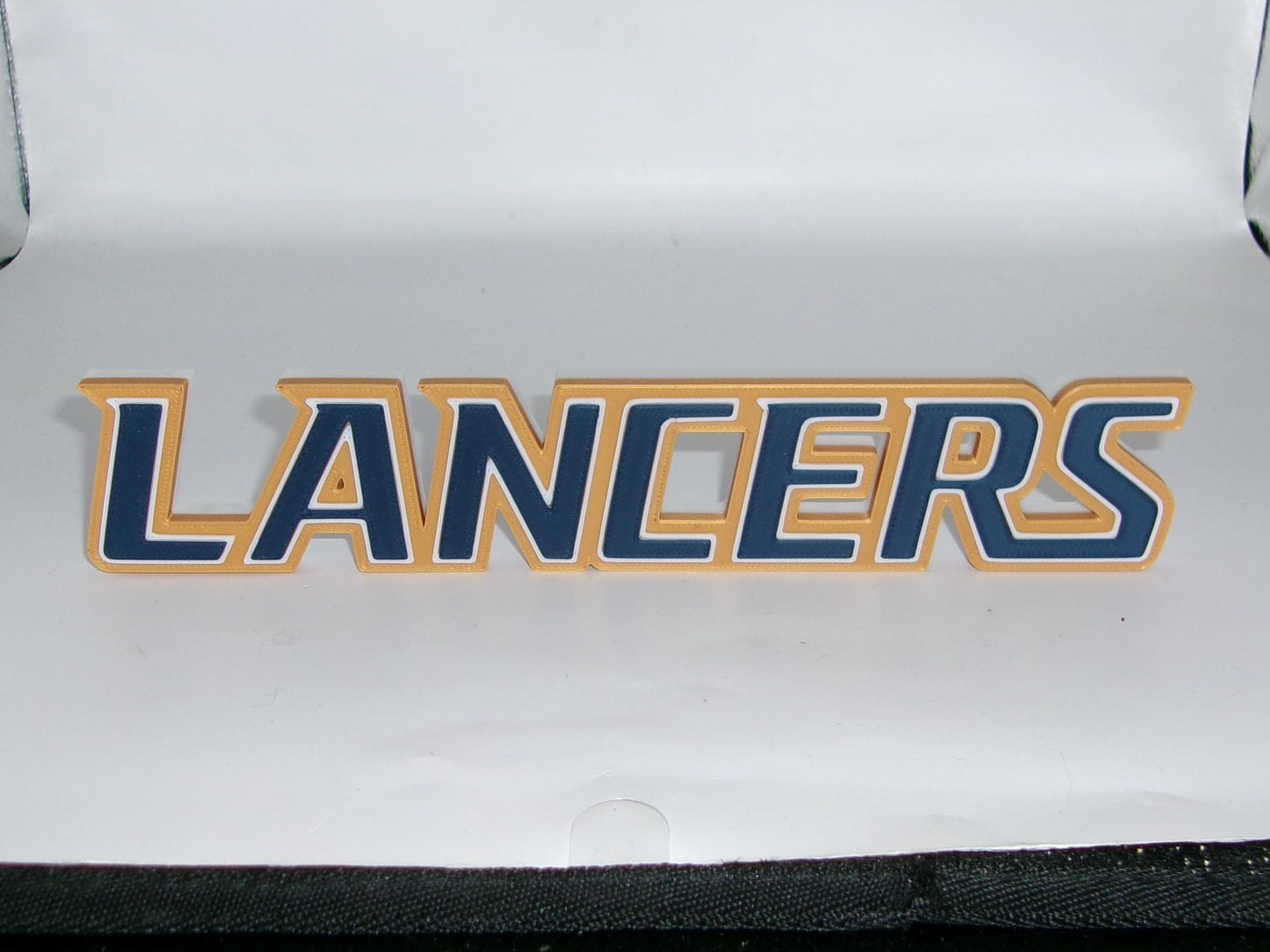 California Baptist Lancers 3D printed Logo Sign Wall Desk Shelf Art