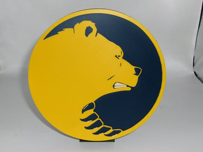 California Golden Bears 3D printed Logo Sign Wall Desk Shelf Art