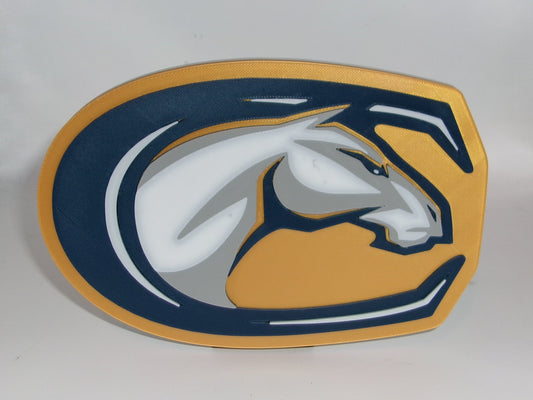 California Davis Aggies 3D printed Logo Sign Wall Desk Shelf Art