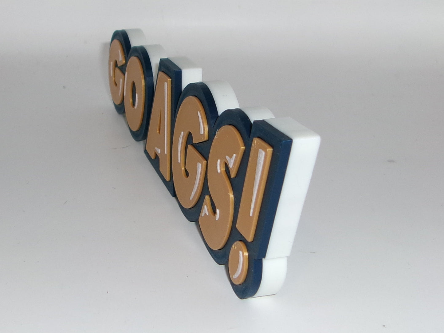 California Davis Aggies 3D printed Logo Sign Wall Desk Shelf Art
