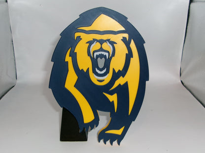 California Golden Bears 3D printed Logo Sign Wall Desk Shelf Art