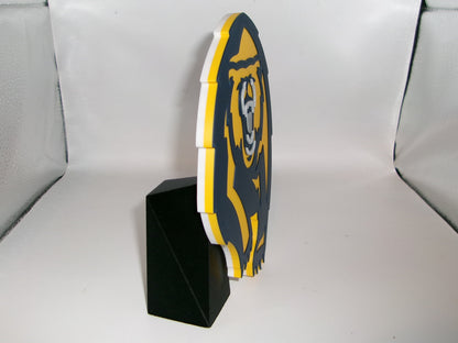 California Golden Bears 3D printed Logo Sign Wall Desk Shelf Art