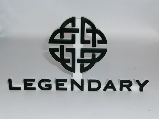 Legendary Pictures printed Logo Sign Wall Desk Shelf Art
