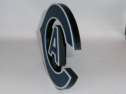 California Davis Aggies 3D printed Logo Sign Wall Desk Shelf Art