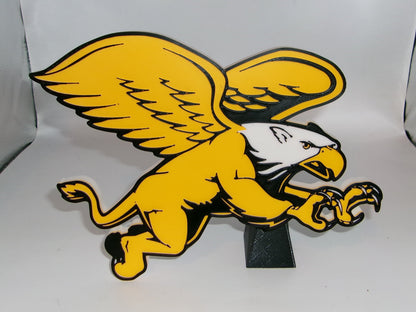 Canisius Golden Griffins 3D printed Logo Sign Wall Desk Shelf Art