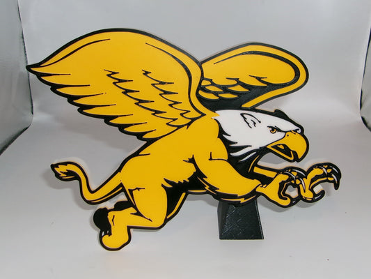 Canisius Golden Griffins 3D printed Logo Sign Wall Desk Shelf Art