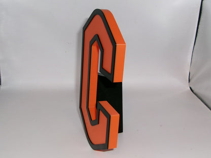 Campbell Fighting Camels 3D printed Logo Sign Wall Desk Shelf Art