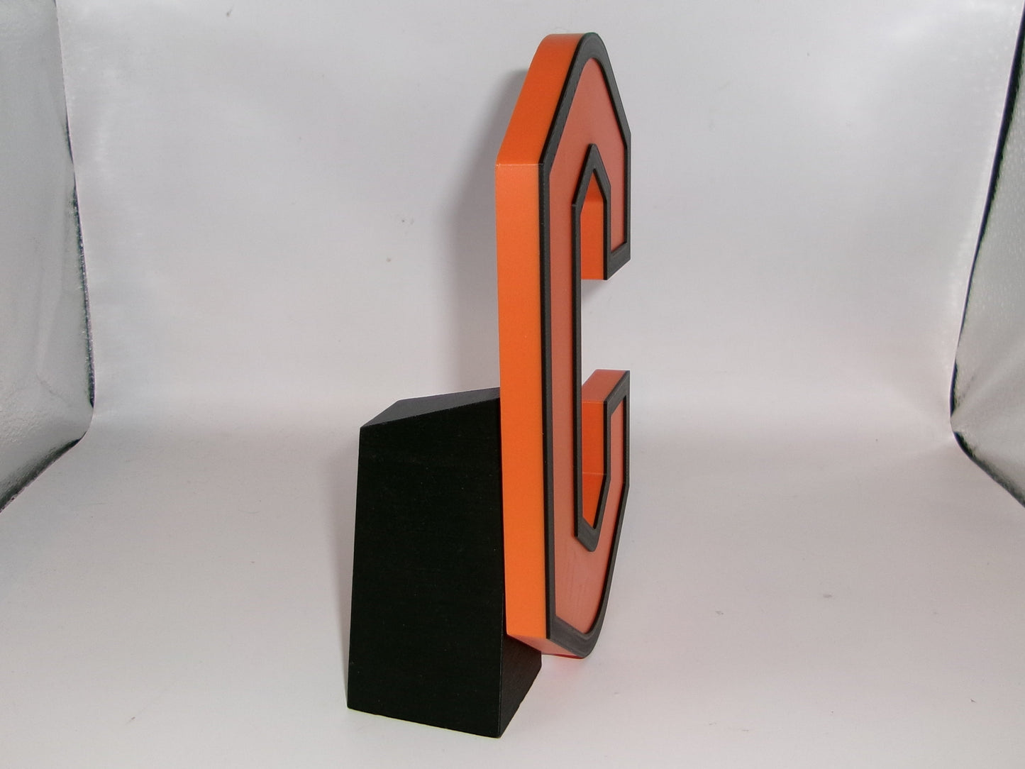 Campbell Fighting Camels 3D printed Logo Sign Wall Desk Shelf Art
