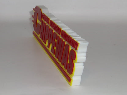 Central Michigan Chippewas 3D printed Logo Sign Wall Desk Shelf Art