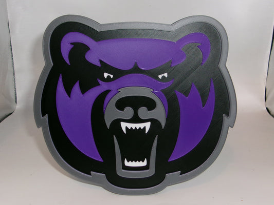Central Arkansas Bears 3D printed Logo Sign Wall Desk Shelf Art