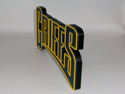 Canisius Golden Griffins 3D printed Logo Sign Wall Desk Shelf Art