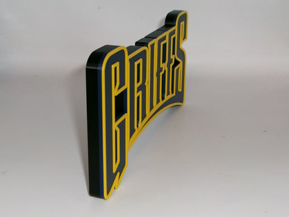 Canisius Golden Griffins 3D printed Logo Sign Wall Desk Shelf Art