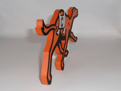 Campbell Fighting Camels 3D printed Logo Sign Wall Desk Shelf Art