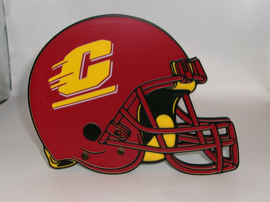 Central Michigan Chippewas 3D printed Logo Sign Wall Desk Shelf Art