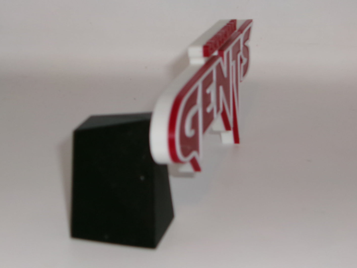 Centenary Gentlemen 3D printed Logo Sign Wall Desk Shelf Art