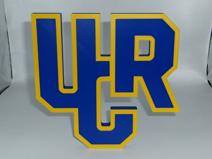 UC Riverside Highlanders 3D printed Logo Sign Wall Desk Shelf Art