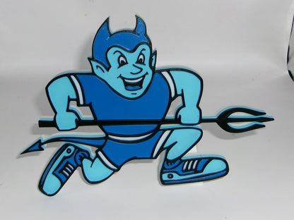 Central Connecticut Blue Devils 3D printed Logo Sign Wall Desk Shelf Art
