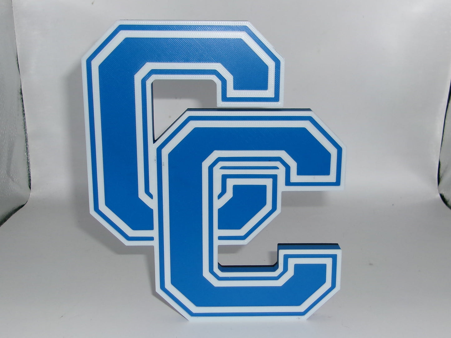 Central Connecticut Blue Devils 3D printed Logo Sign Wall Desk Shelf Art