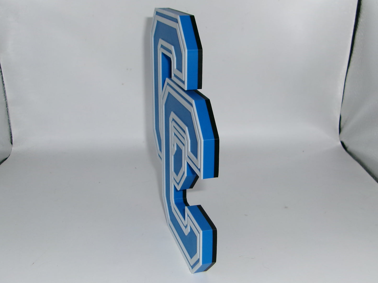 Central Connecticut Blue Devils 3D printed Logo Sign Wall Desk Shelf Art