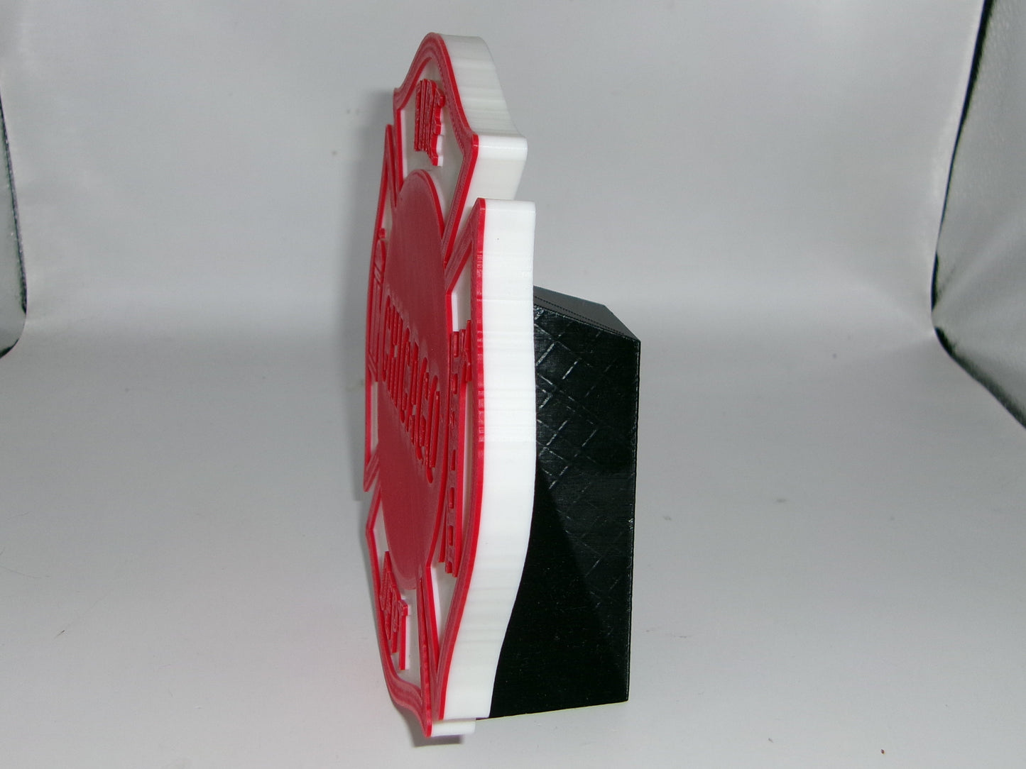 Chicago Fire Department 3D printed Logo Sign Wall Desk Shelf Art