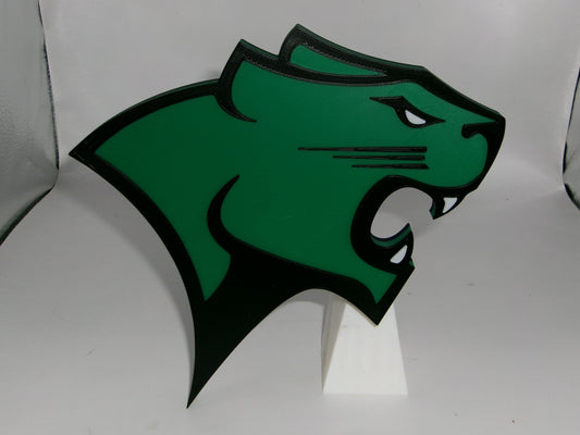 Chicago State Cougars 3D printed Logo Sign Wall Desk Shelf Art