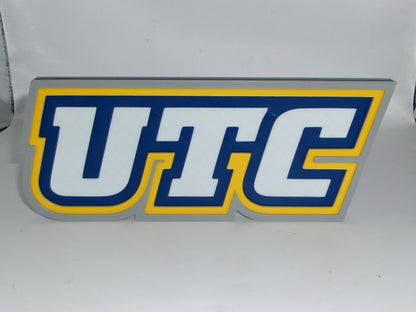 Chattanooga Mocs 3D printed Logo Sign Wall Desk Shelf Art