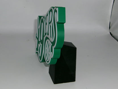 Charlotte 49ers 3D printed Logo Sign Wall Desk Shelf Art