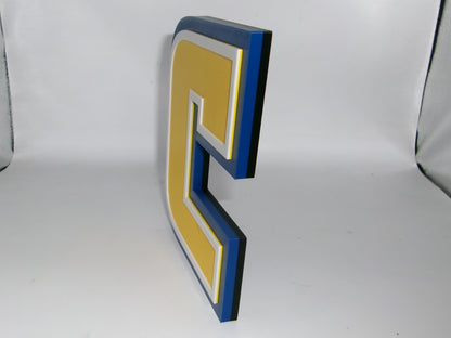 Chattanooga Mocs 3D printed Logo Sign Wall Desk Shelf Art