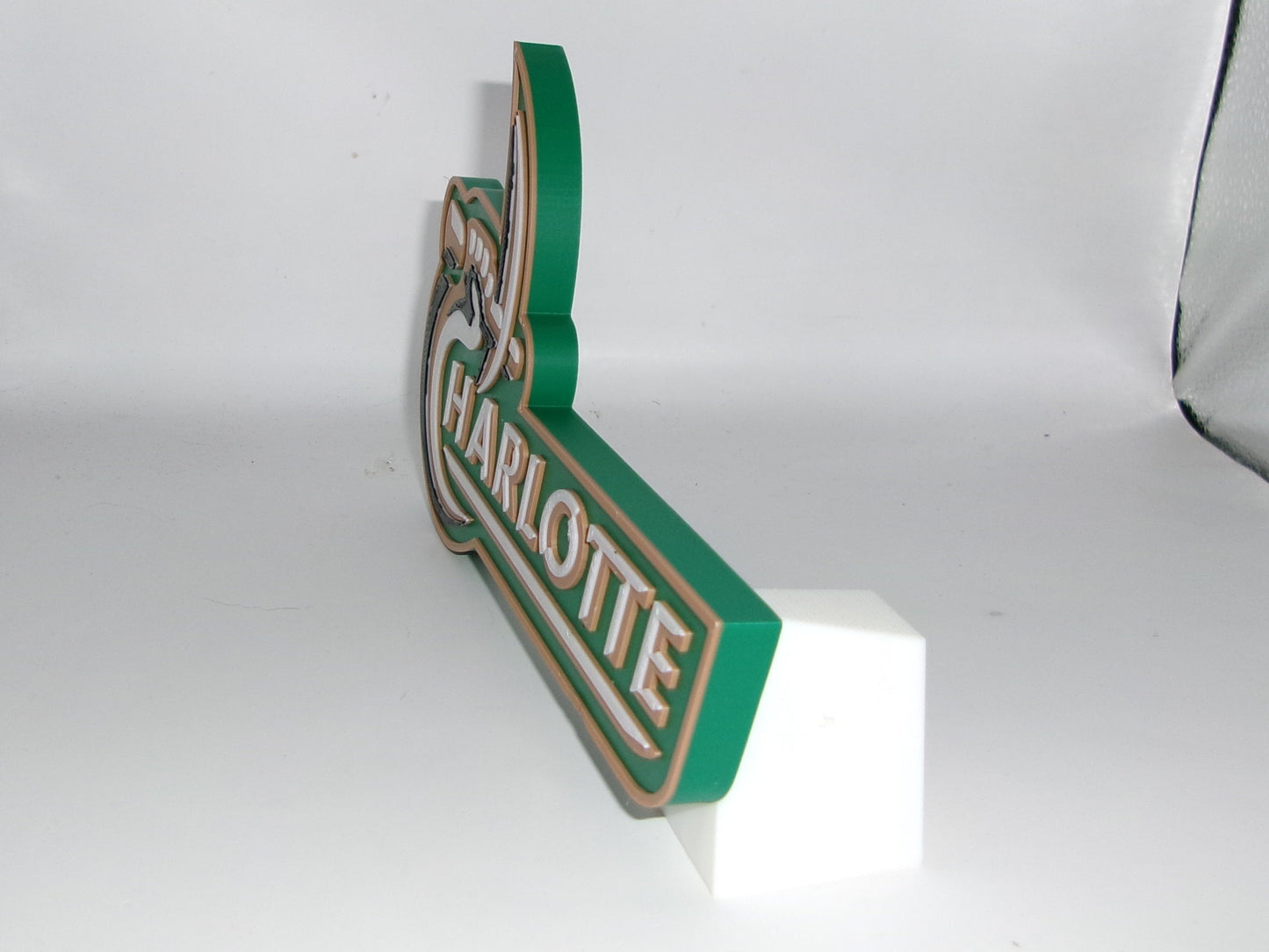Charlotte 49ers 3D printed Logo Sign Wall Desk Shelf Art