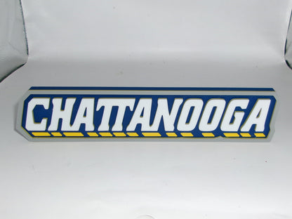 Chattanooga Mocs 3D printed Logo Sign Wall Desk Shelf Art