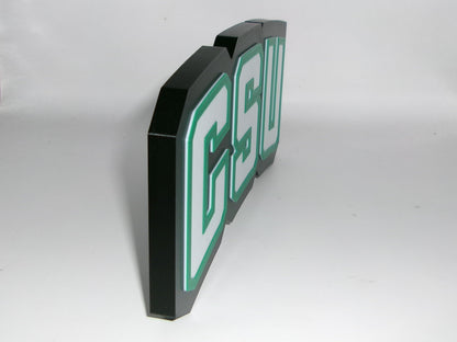 Chicago State Cougars 3D printed Logo Sign Wall Desk Shelf Art