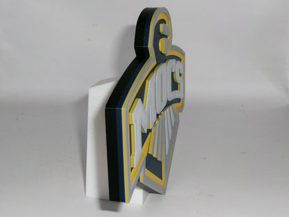 Chattanooga Mocs 3D printed Logo Sign Wall Desk Shelf Art