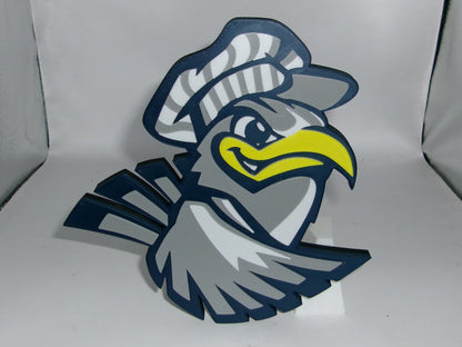 Chattanooga Mocs 3D printed Logo Sign Wall Desk Shelf Art