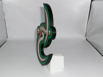 Charlotte 49ers 3D printed Logo Sign Wall Desk Shelf Art