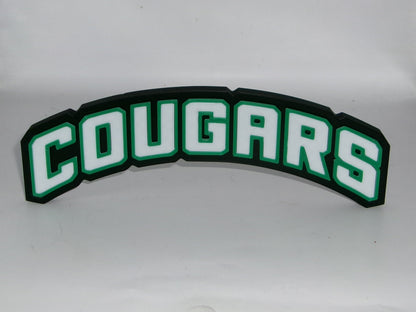 Chicago State Cougars 3D printed Logo Sign Wall Desk Shelf Art