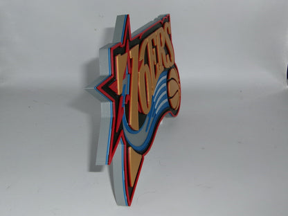 Philadelphia 76ers 3D printed Logo Sign Wall Desk Shelf Art