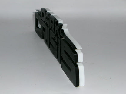 Dark Crisis, DC 3D printed Logo Sign Wall Desk Shelf Art