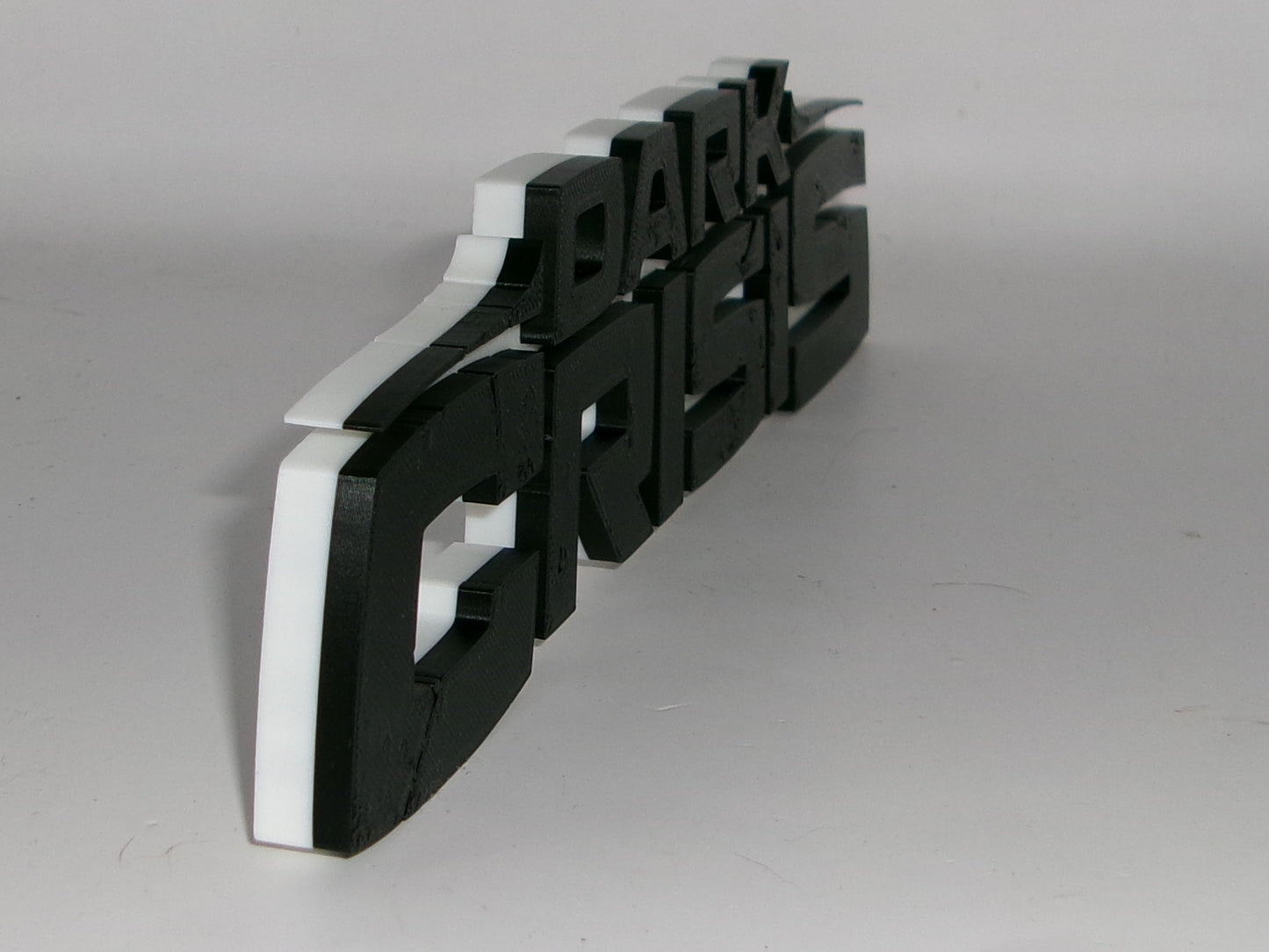 Dark Crisis, DC 3D printed Logo Sign Wall Desk Shelf Art