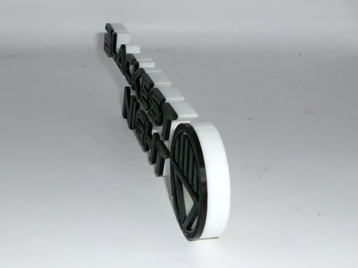 Blackest Night 3D printed Logo Sign Wall Desk Shelf Art