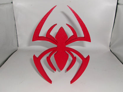 Spider-Man Miles Morales 3D printed Logo Sign Wall Desk Shelf Art