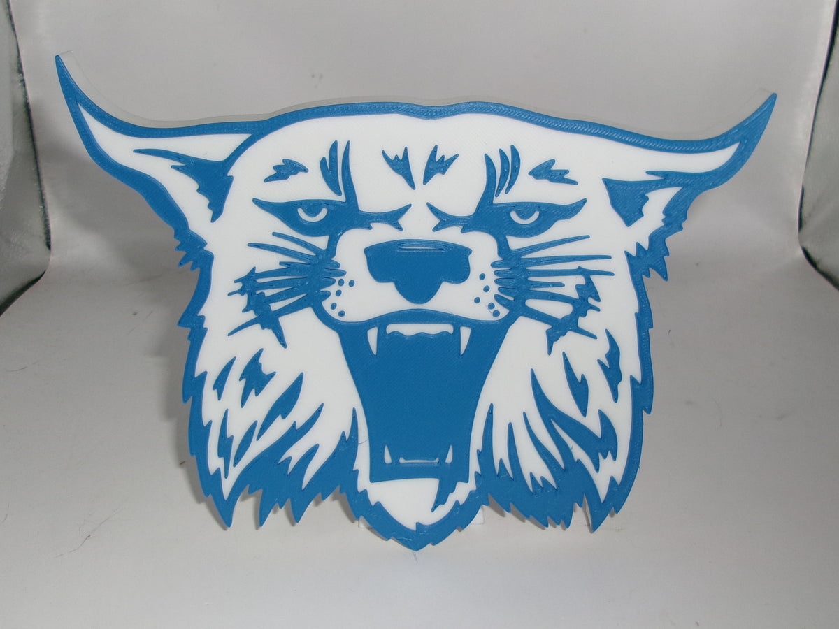 Kentucky Wildcats 3D printed Logo Sign Wall Desk Shelf Art