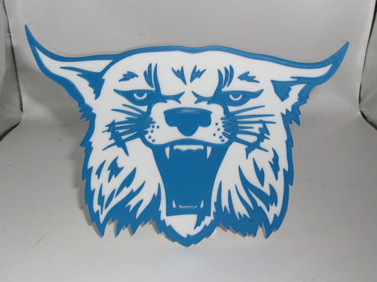 Kentucky Wildcats Jumbo 10in 3D printed Logo Sign Wall Desk Shelf Art