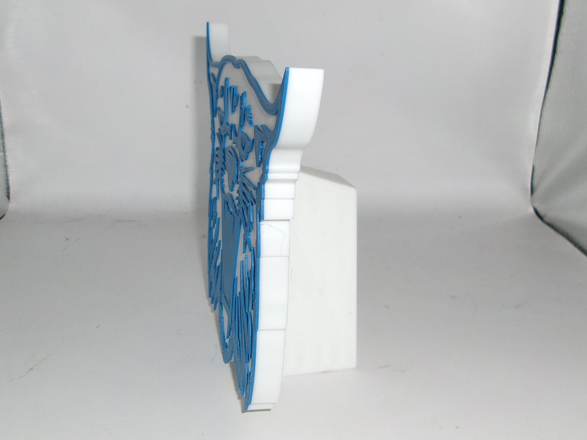 Kentucky Wildcats 3D printed Logo Sign Wall Desk Shelf Art