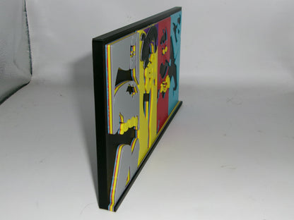 Batman New Adventures 3D printed Logo Sign Wall Desk Shelf Art
