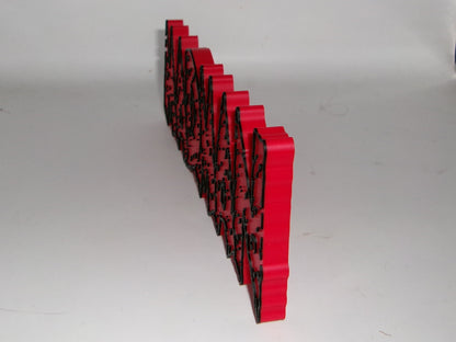 Madman 3D printed Logo Sign Wall Desk Shelf Art