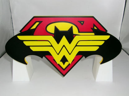 Trinity 3D printed Logo Sign Wall Desk Shelf Art