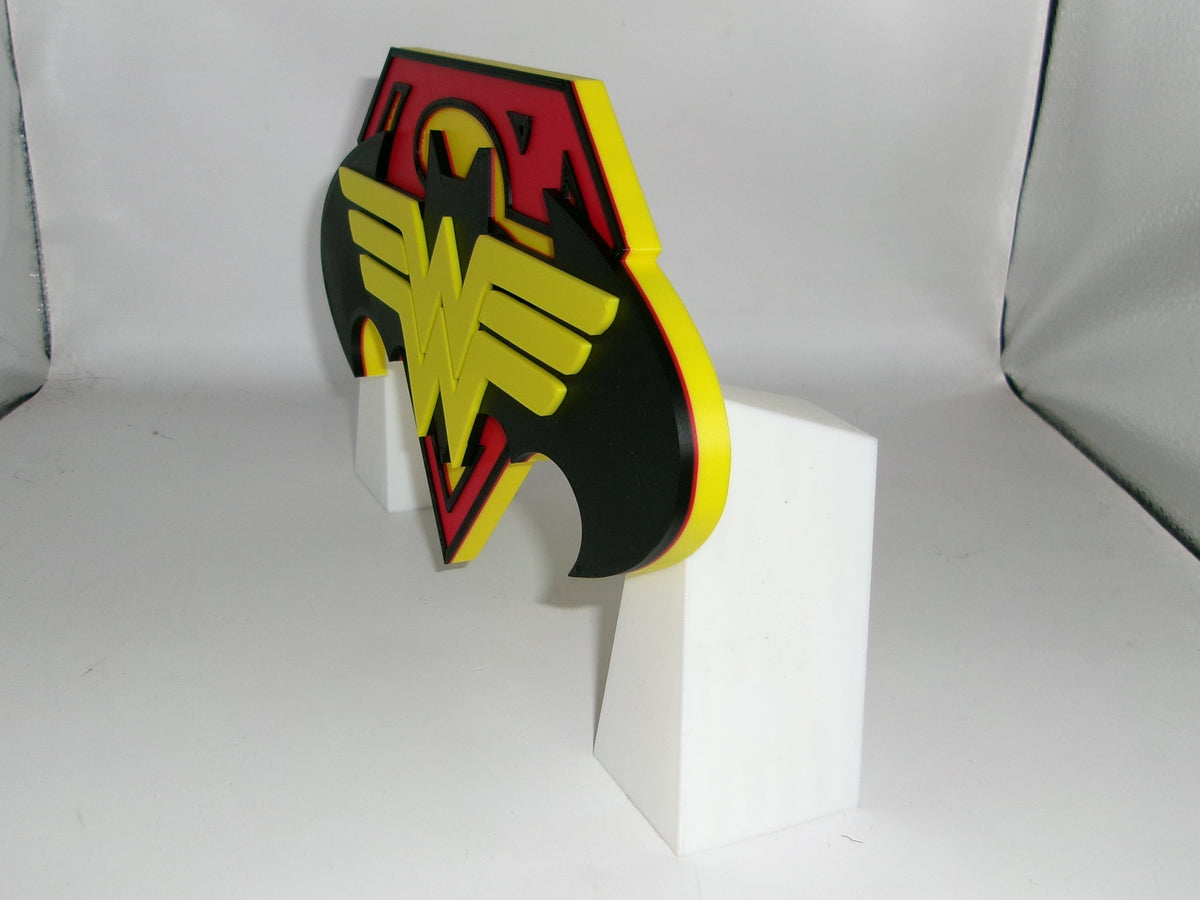 Trinity 3D printed Logo Sign Wall Desk Shelf Art