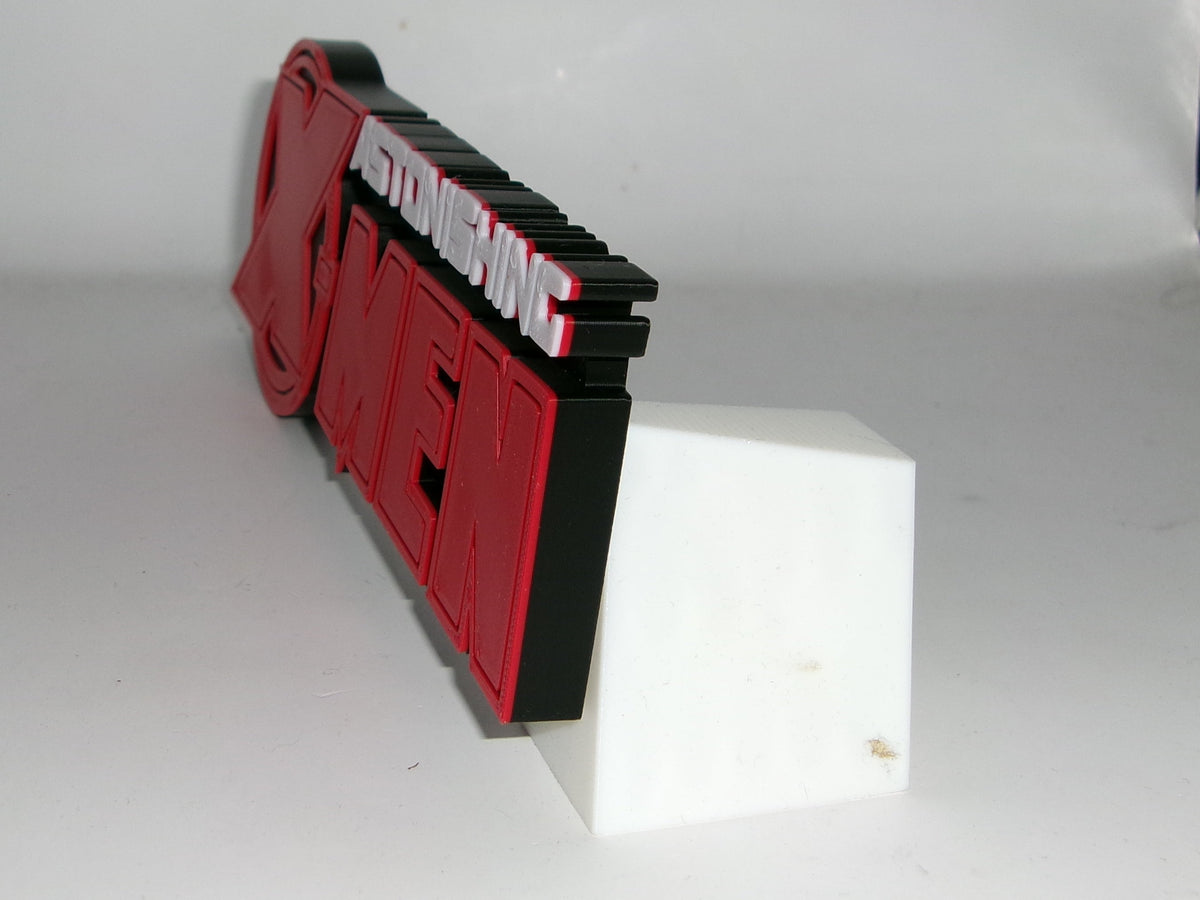 Astonishing X-Men 3D printed Logo Sign Wall Desk Shelf Art